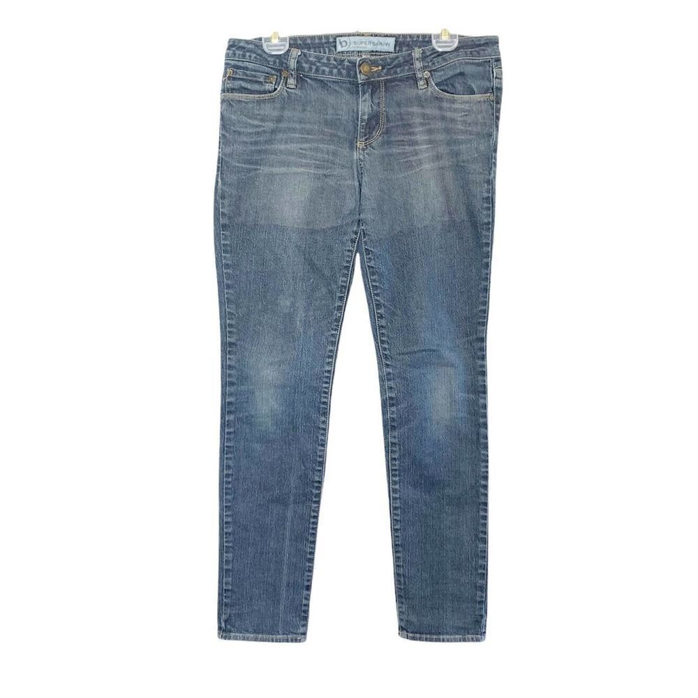 Bullhead Women’s Super Skinny Jeans Dark Wash Denim Slim Bottoms Bull Head 11R